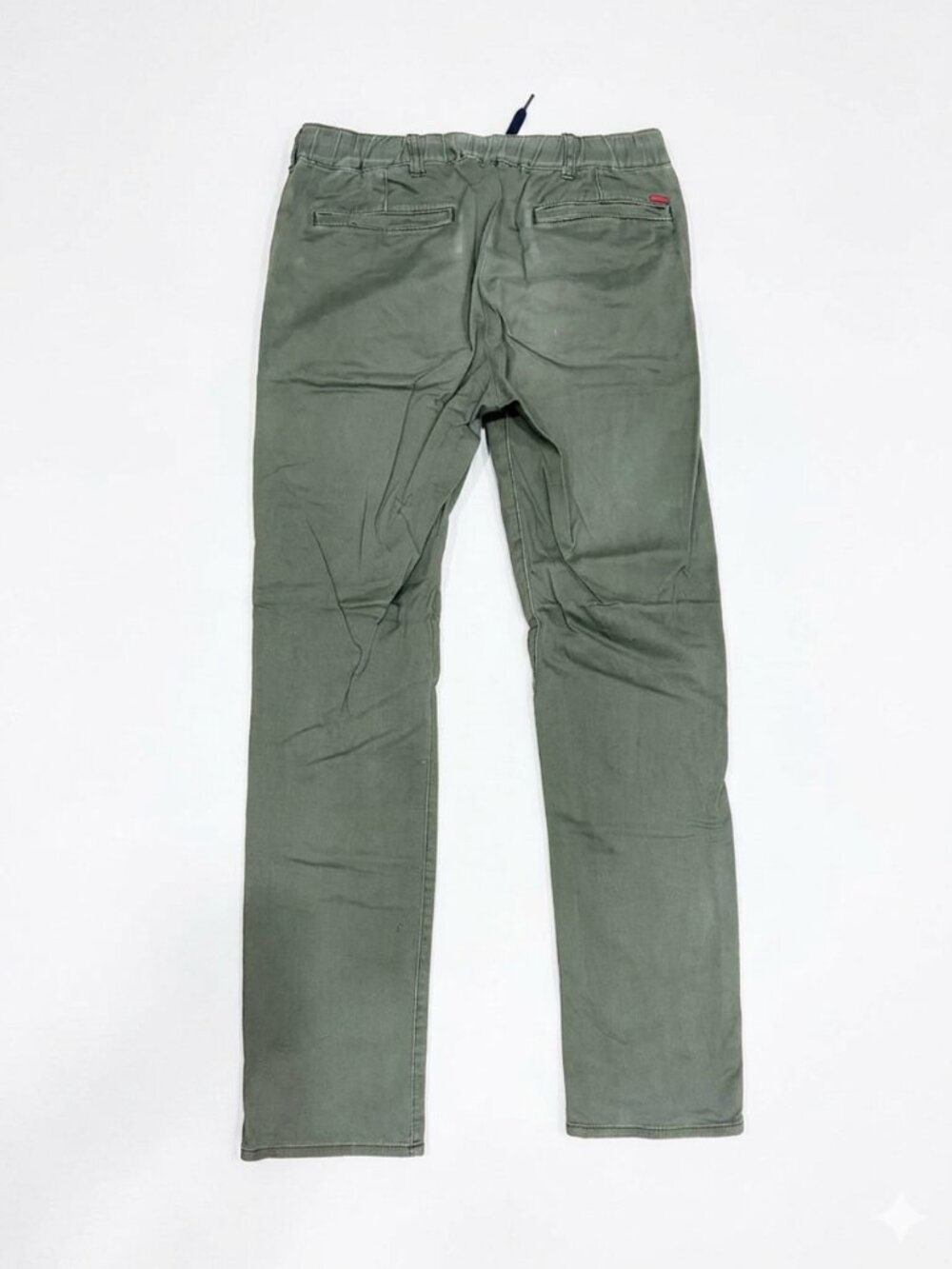 Men's Slim Bullhead Pants Green Olive Size Small - Picture 2 of 11